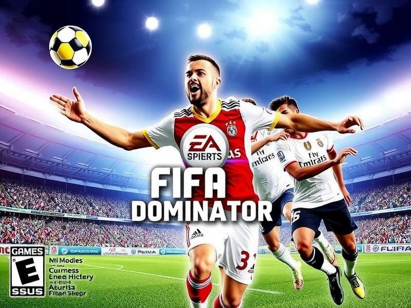 FIFA Indian Dominator Game Cover featuring Indian Football Stars FIFA Indian Dominator Game Cover